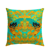 Surfing Solitude Outdoor Pillow Find Your Peace by The Sea - Beyond T-shirts